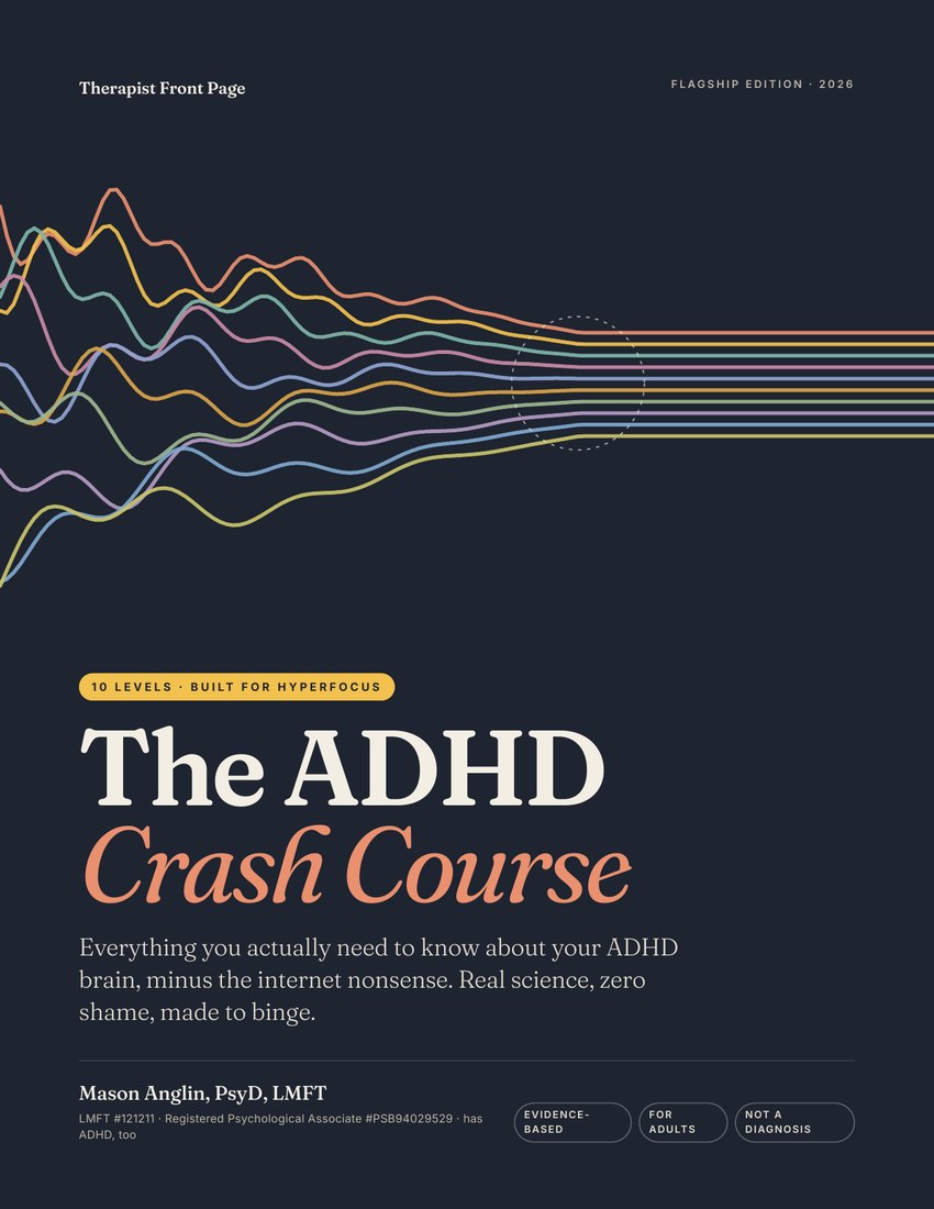 Cover of The ADHD Crash Course