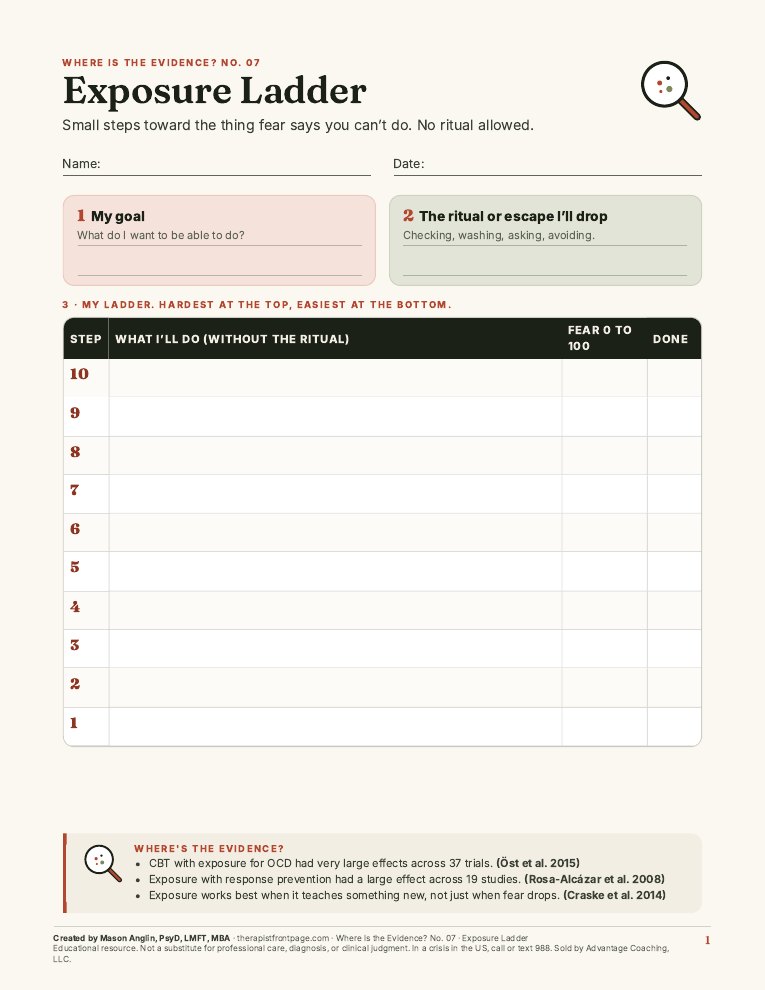 Preview of page 1, Exposure Ladder, from Step by Step: Exposure Ladder