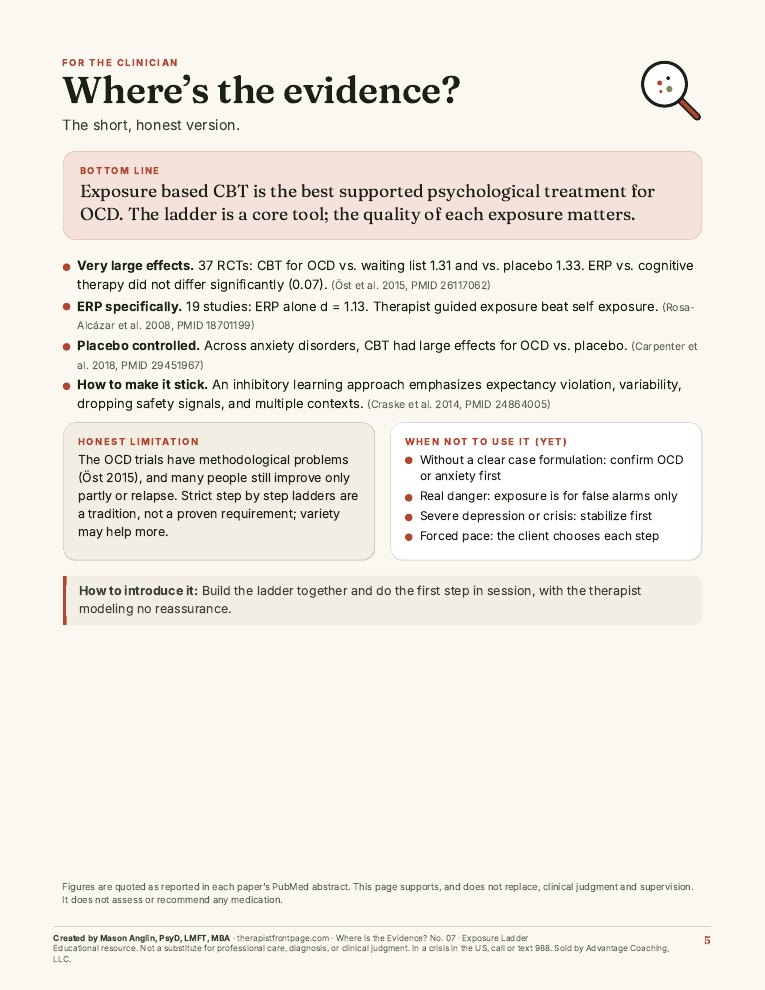 Preview of page 5, Where's the evidence?, from Step by Step: Exposure Ladder