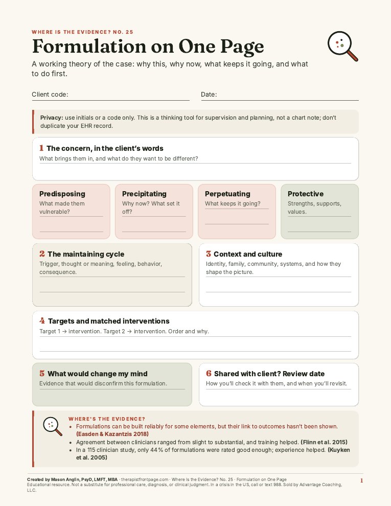 Preview of page 1, Formulation on One Page, from Formulation on One Page